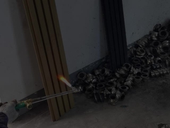 Pannello da parete impermeabile B1 ignifugo in Wpc in legno composito scanalato per esterni