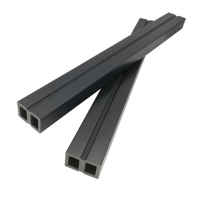 50x30mm WPC accessori per pavimentazione travi nere di plastica riciclata commerciale