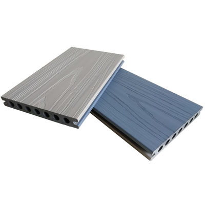 Solido WPC Outdoor 16 Ft Decking Boards Pavimentazione cava in coestrusione con venature del legno