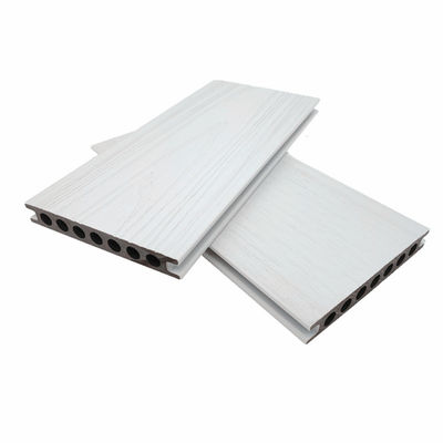 ISO9001 Terrazza Co Estrusione Decking composito Legno bianco Plastica WPC