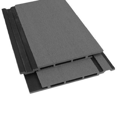 Pannello di rivestimento per pareti esterne a doghe ignifughe in WPC composito di plastica di legno riciclato