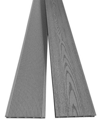 Tavole per pavimentazione in composito legno-plastica resistenti agli agenti atmosferici per ristrutturazioni di terrazze