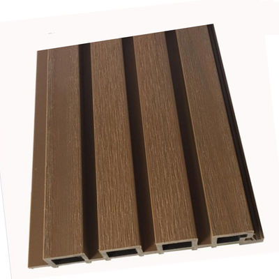 Pannello murale composito in plastica di legno, rivestimento per pareti esterne in WPC da 26 mm x 220 mm, insonorizzato