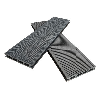 Decking premium in WPC 3D in rilievo per la vita all'aperto