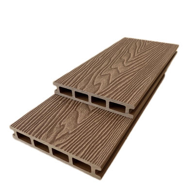 Pannello WPC in rilievo 3D per assi di legno di plastica composita per esterni per portico
