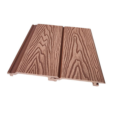 Pannello decorativo a parete in Wpc composito in plastica di legno Guofeng per esterni Pannello decorativo in Wpc Pannello di rivestimento per casa impermeabile