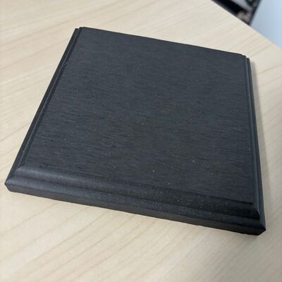 Copertura per pavimento esterno impermeabile per balcone in WPC. Estremità per ponte composito WPC. Battiscopa per terrazza. Estremità per ponte WPC