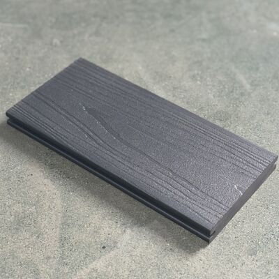 DECKING IN WPC ARCHITETTONICO IN WPC METALLO LIQUIDO FINITURA GRAFITE ARGENTO