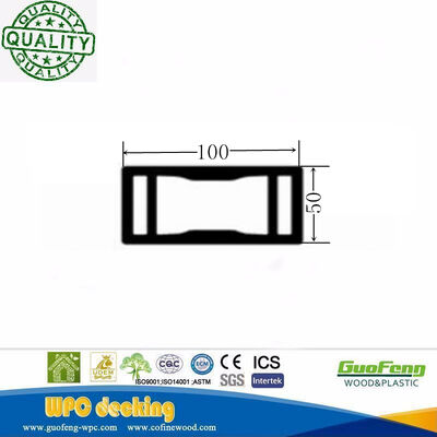 Recinzione cava WPC in legno composito di plastica ingegnerizzata decorativa per esterni
