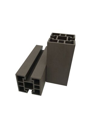 Recinzione per corrimano in plastica WPC per ringhiera composita in legno e plastica di vendita calda