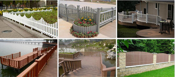 Barra decorativa WPC Scherma impermeabile per hotel all'aperto