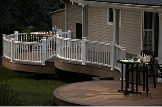 Recinzione WPC alta 8 piedi anti-deformazione per il confine del campus scolastico