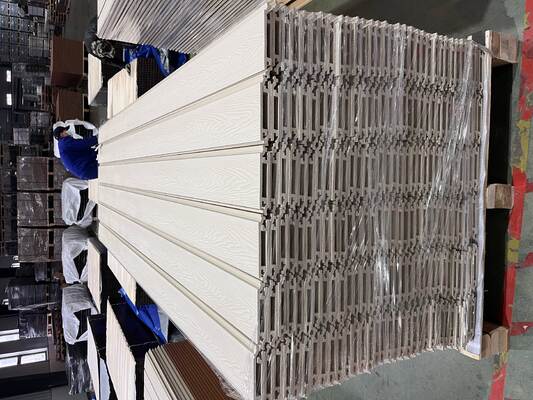 Pannelli di rivestimento per pareti in WPC di alta qualità Nuovo rivestimento decorativo impermeabile per esterni industriali