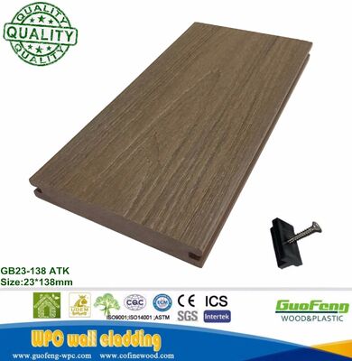 Struttura in legno antisettico WPC Pavimentazione/decking coestruso WPC con certificato Ce