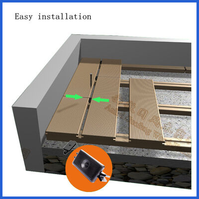 Struttura in legno antisettico WPC Pavimentazione/decking coestruso WPC con certificato Ce