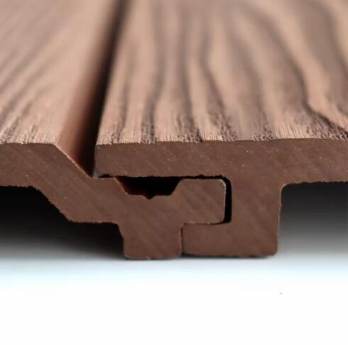Pannelli murali compositi in plastica composita in legno per esterni impermeabili di alta qualità Rivestimenti decorativi Rivestimento esterno in coestrusione Villa