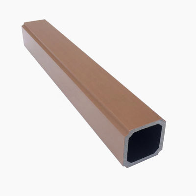 Corrimano per esterni Balaustra WPC Ringhiera composita estrusa co impermeabile