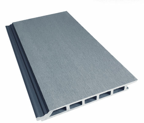 Rivestimento a doghe per pareti in pannelli di legno composito WPC in plastica di legno da 168 mm