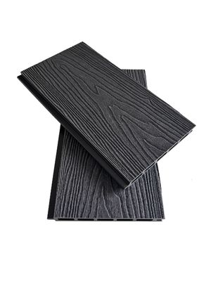 Decking esterno per recinzione esterna in WPC in rilievo 3D per balcone da giardino