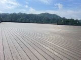 Decking per esterni in colore impermeabile in acero